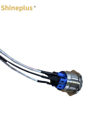 Złoża nierdzewna Metal Samoblokujący się Przycisk DUT Wyłącz przycisk Kabel Prężnik DC300V/0.01s Wyizolowany 1000MΩ