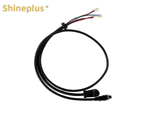 Anti Interference Split Two-In-One Battery Wire Harness 3-Core Carnoon Head 6-Core Air Plug