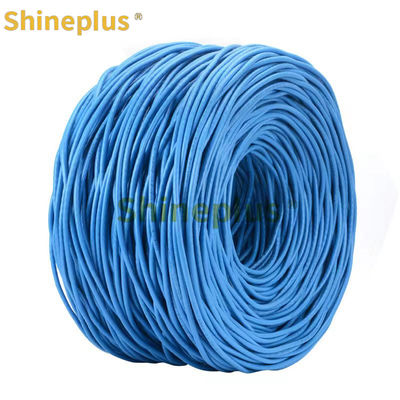 CAT6 UTP Single Strand Copper 0.56mm Monitoring Wire 23AWG Twisted Pair Network Wire