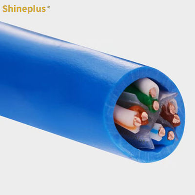 CAT6 UTP Single Strand Copper 0.56mm Monitoring Wire 23AWG Twisted Pair Network Wire