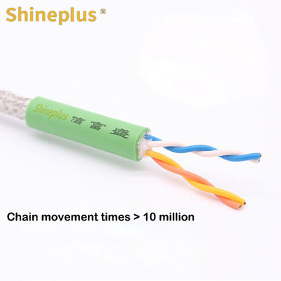 Waterproof cable weather resistant tow chain encoder cable PUR tow chain data cable long service life