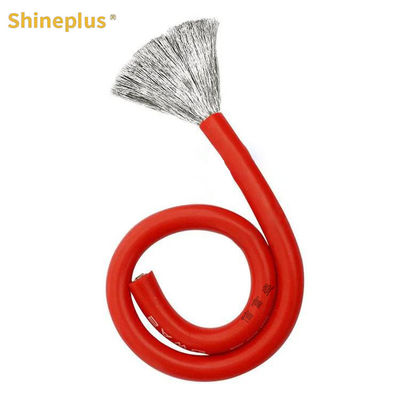 High Temperature 200 Degree Silicone Rubber Soft Sheath Power Cord 2 Cores 3 Cores