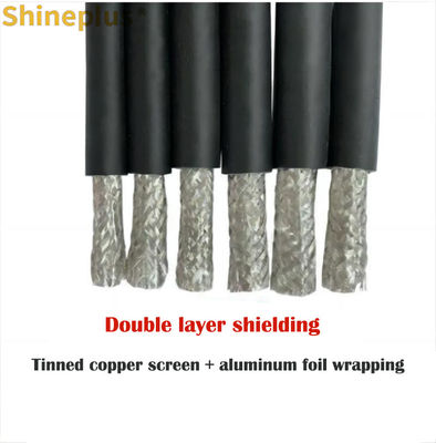 Medium Speed Motion Signal Control Line EVVP High Flexible Drag Chain Automation Equipment Shielded Cable