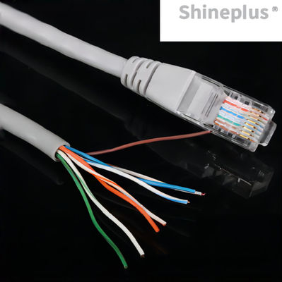 8 Core CAT6E Tested Pure Copper Double Shielded Class Network Cable SF/UTP-6 Oxygen Free Copper Shielded Network Cable