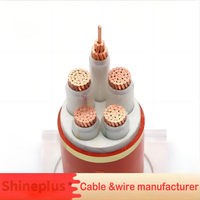 Mineral Insulated Fireproof Cable With Strong Flame Retardancy And High Temperature Resistance 3+2 Core Copper Cable
