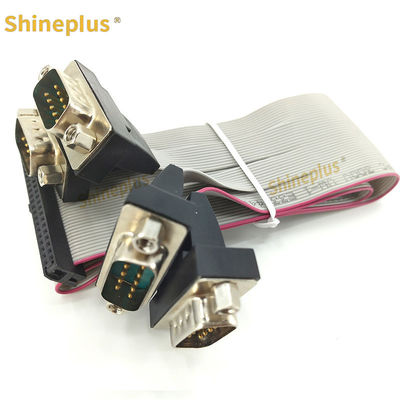42Pin to DB9 male one tow four serial wire data baffle wire to DB9 equipment industrial harness