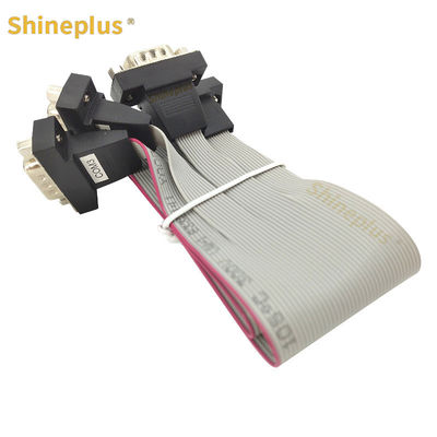 42Pin to DB9 male one tow four serial wire data baffle wire to DB9 equipment industrial harness