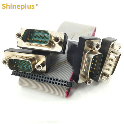 42Pin to DB9 male one tow four serial wire data baffle wire to DB9 equipment industrial harness